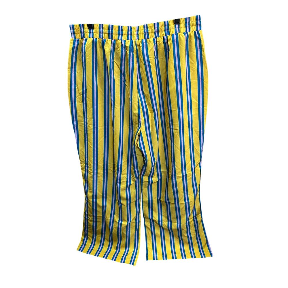 New Collection yellow and Blue stripped pants size 2xl